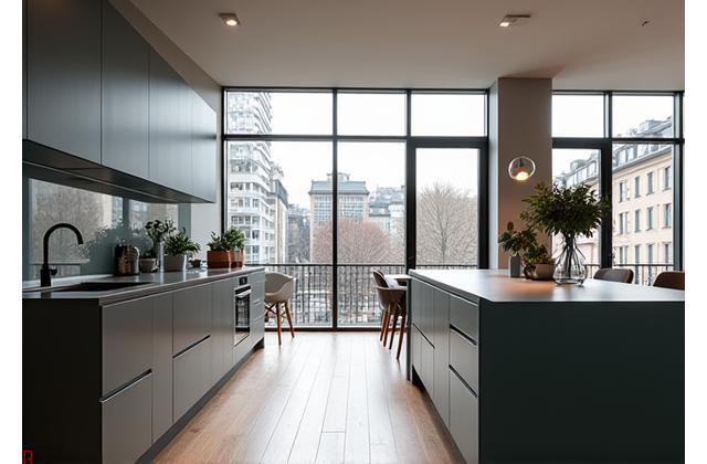 Modernes Apartment an der Praterstraße, 2. Bezirk